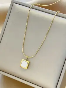 MYKI Gold-Plated Quirky Pendants with Chains