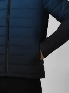 Van Heusen Sport Men Ombre Mock Collar Long Sleeves Padded Jacket