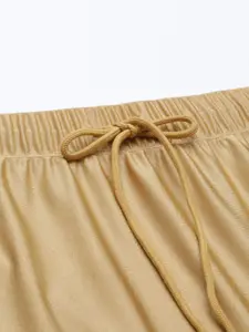 TWIN BIRDS Mermaid-Fit High Rise Stretchable Shimmer Saree Shapewear