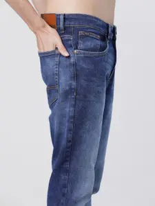 HIGHLANDER Men Tapered Fit Light Fade Stretchable Jeans