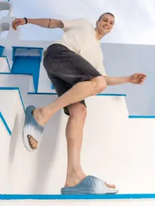 Solethreads Men Colourblocked Sliders