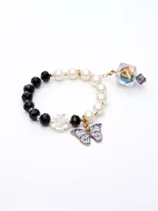 Daizy Girls  Beaded Elasticated Bracelet