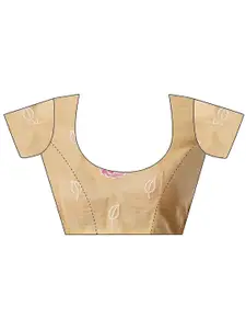 Satrani Floral Embroidered Net Saree