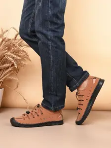 IMCOLUS Men Shoe-Style Sandals