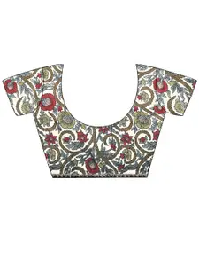 Saree mall Striped Printed Gotta Patti Sarees