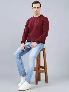 Cantabil Men Round Neck Long Sleeves Sweatshirt