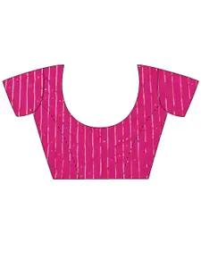 Anouk Striped Sequinned Ethnic Embellished  Saree