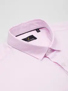 Allen Solly Men Solid Cotton Slim Fit Casual Shirt