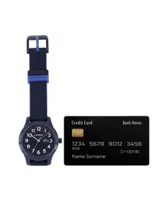 Lacoste Set of 2 His & Her L.12.12 Quartz Navy Blue Watches 2070007