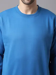 MACK JONNEY Men Pack of 2 Blue Printed Sweatshirt