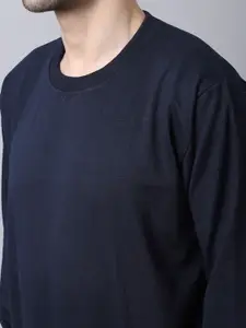 MACK JONNEY Men Navy Blue Pack Of 2 Sweatshirt