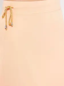 SECRETS BY ZEROKAATA Women Seamless Saree Shapewear Petticoat With Side Drawstring