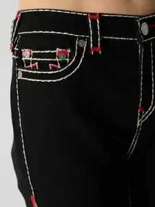 True Religion Women Skinny Fit Low-Rise Clean Look Cotton Non Stretchable Jeans