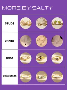 SALTY Heart-Shaped Magnetic Necklace & Pearl Perfection Earrings Jewellery Set