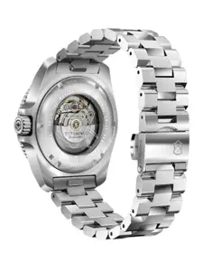 Victorinox Men Brass Textured Dial & Reset Time Analogue Automatic Watch V241981