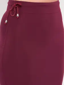 SECRETS BY ZEROKAATA Women Seamless Saree Shapewear Petticoat With Side Drawstring