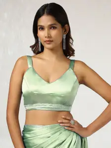 Soch Embellished Beads and Stones Satin Saree