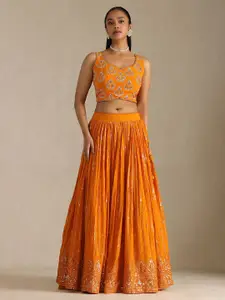 Soch Embroidered Beads and Stones Ready to Wear Lehenga & Blouse With Dupatta