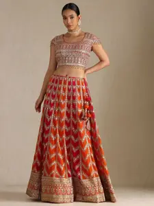Soch Embroidered Ready to Wear Lehenga & Blouse With Dupatta