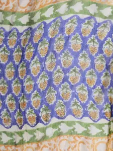 Meena Bazaar Floral Printed Unstitched Dress Material