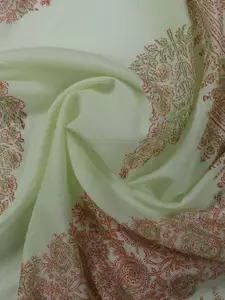 Meena Bazaar Floral Printed Unstitched Dress Material