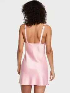 Victoria's Secret Victoria's Women Shoulder Strap Satin Nightdress