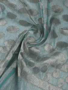 Meena Bazaar Floral Embroidered Sequinned Unstitched Dress Material