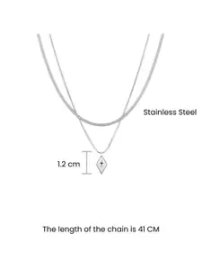 SALTY Polished Cascade Quirky Pendants with Chains