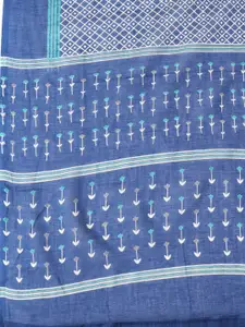 Meena Bazaar Floral Printed Unstitched Dress Material