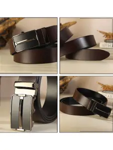 LOOPA Men Leather Reversible Formal Belt