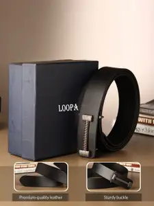 LOOPA Men Leather Formal Belt