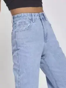 Metronaut Women Classic Boyfriend Fit Mid-Rise Jeans