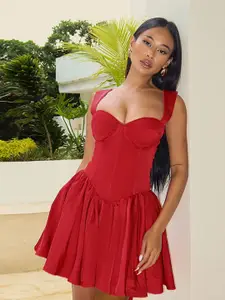 bebe Women Fit & Flare Dress