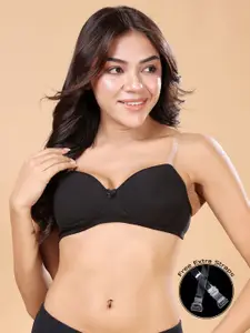 Floret Women Half Coverage Lightly Padded Seamless T-shirt Bra