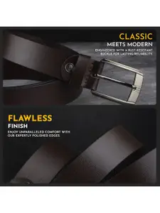 LOOPA Men Leather Formal Belt