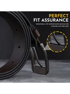LOOPA Men Leather Formal Belt