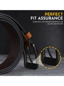 LOOPA Men Leather Formal Belt