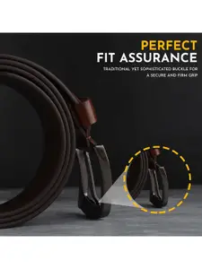 LOOPA Men Leather Formal Belt