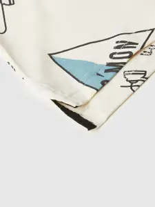 max Boys Graphic Printed Pure Cotton T-shirt & Shorts