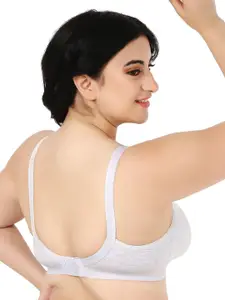 Designer Bugs T-Shirt Non Padded Full Coverage Cotton Bra