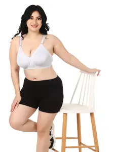 Designer Bugs zan Women Pack Of 2 Cotton Full Coverage Non Padded T-Shirt Bra