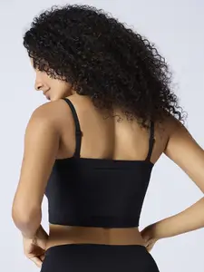 FEIER Women Bandeau Full Coverage Anti Bacterial Seamless Bra