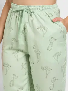 Dreamz by Pantaloons Printed Straight Lounge Pants