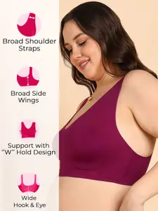 Tweens Invisi-Fit Plus-Size Lightly Padded Cotton Bonded Seamless Bra