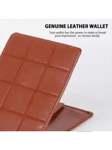 Provogue Men Textured Two Fold Wallet