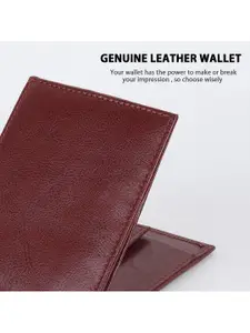 Provogue Men Textured Two Fold Wallet