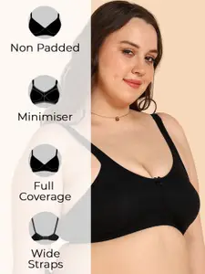 KOMLI Pack Of 2 Non-Padded Everyday Minimizer Bra