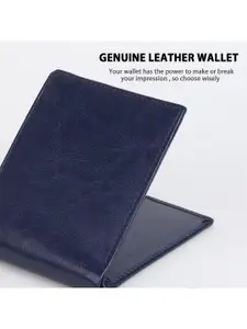 Provogue Men Textured Two Fold Wallet