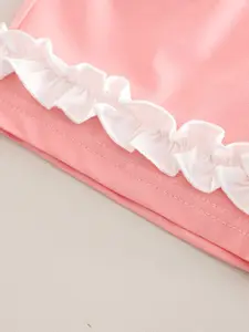 INCLUD Girls Printed Short Sleeves T-shirt With Shorts