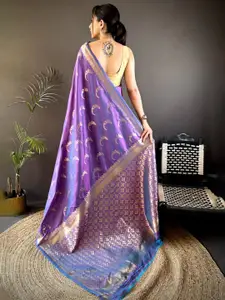 SGF11 Woven Design Zari Pure Silk Kanjeevaram Saree